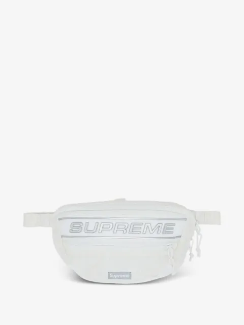 Supreme logo zip belt bag