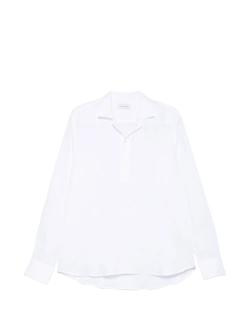Tagliatore Dustin camp-collar shirt - Bianco