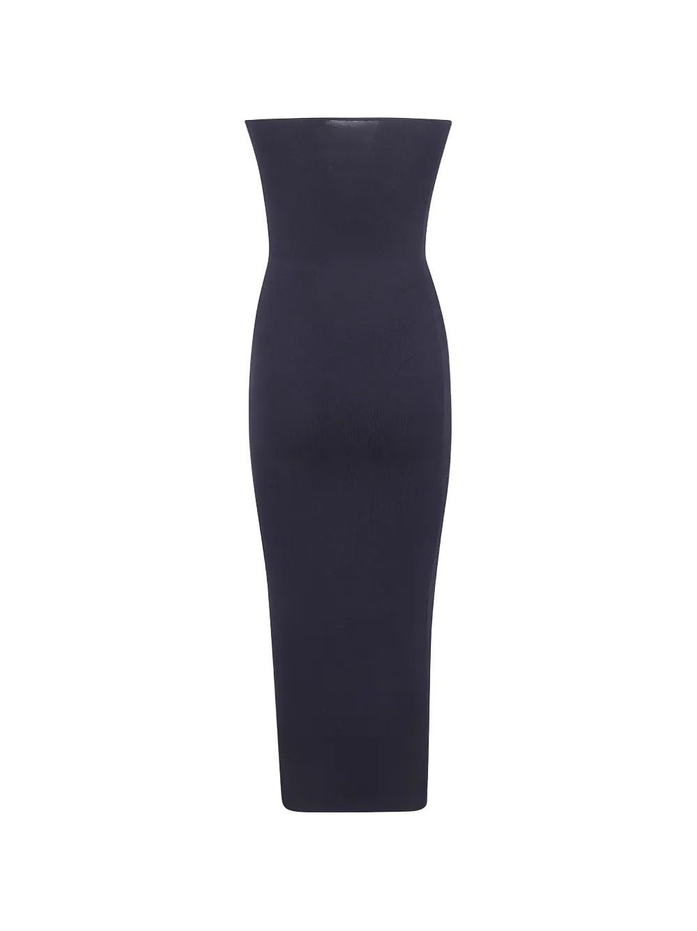 ENTIRE STUDIOS Strapless midi-jurk Zwart