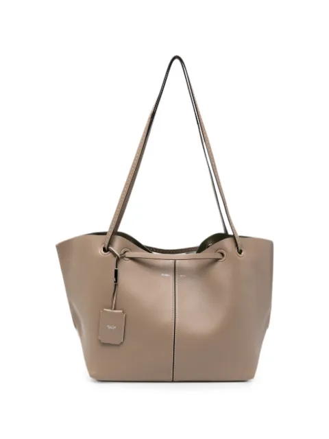 Max Mara Mixed Double tote i læder