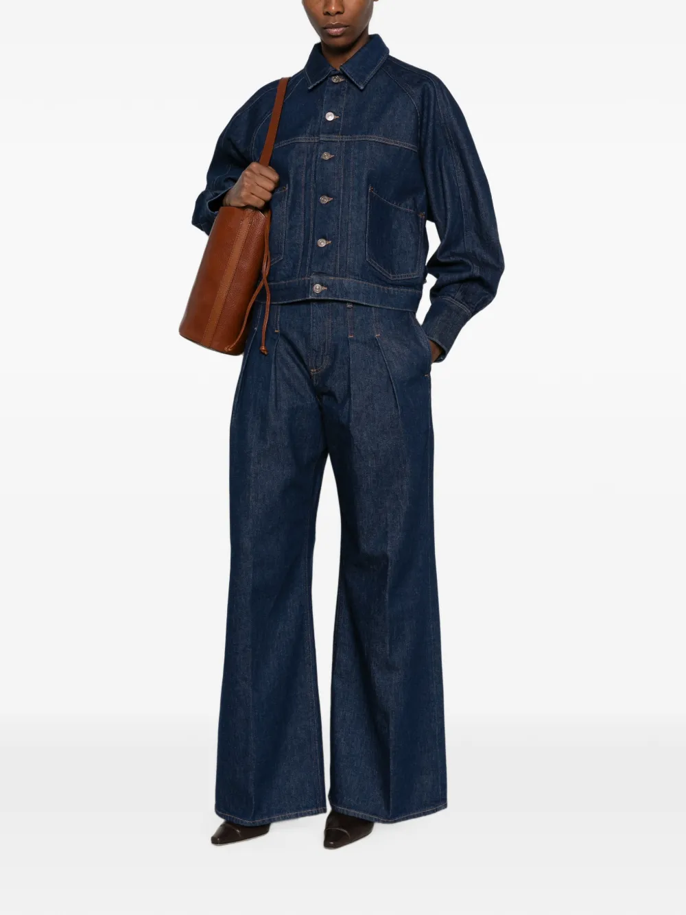Polo Ralph Lauren Button-up denim jack Blauw
