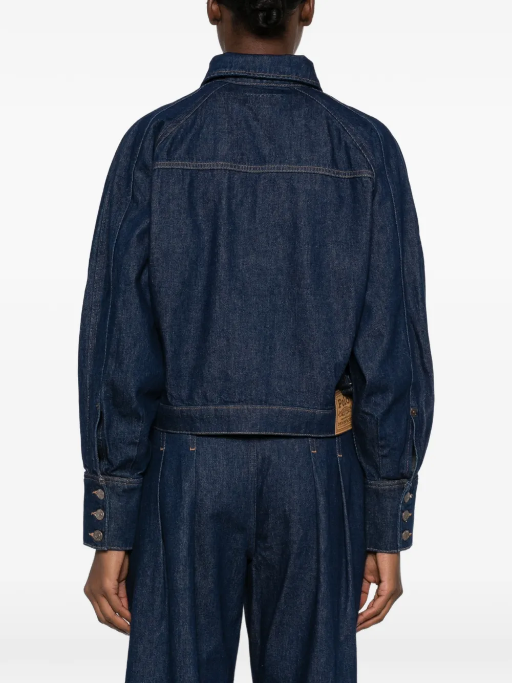 Polo Ralph Lauren Button-up denim jack Blauw