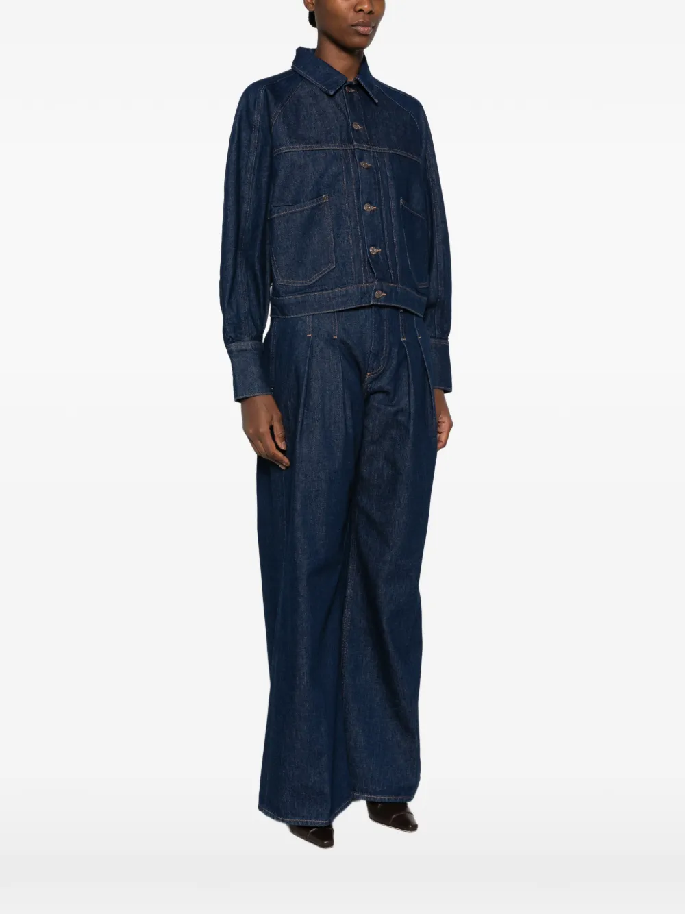 Polo Ralph Lauren Button-up denim jack Blauw
