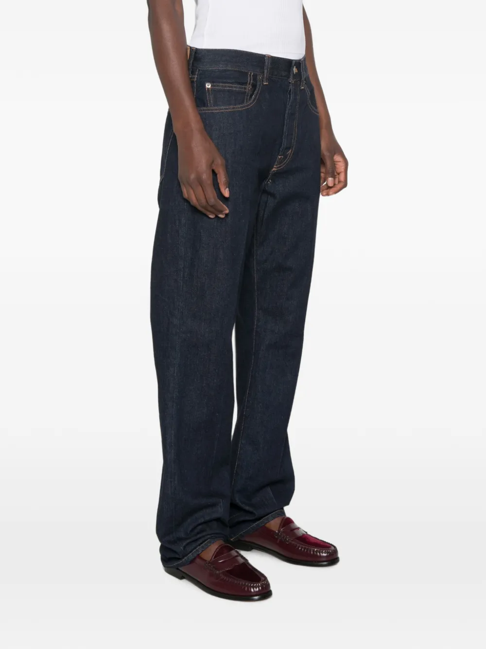 Polo Ralph Lauren Relaxed straight jeans Blauw
