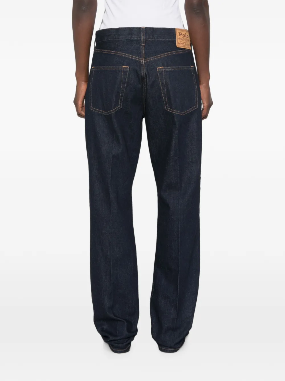 Polo Ralph Lauren Relaxed straight jeans Blauw