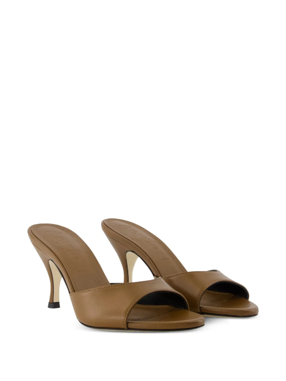  Aeyde Samia Heeled Sandals - Neutrals 