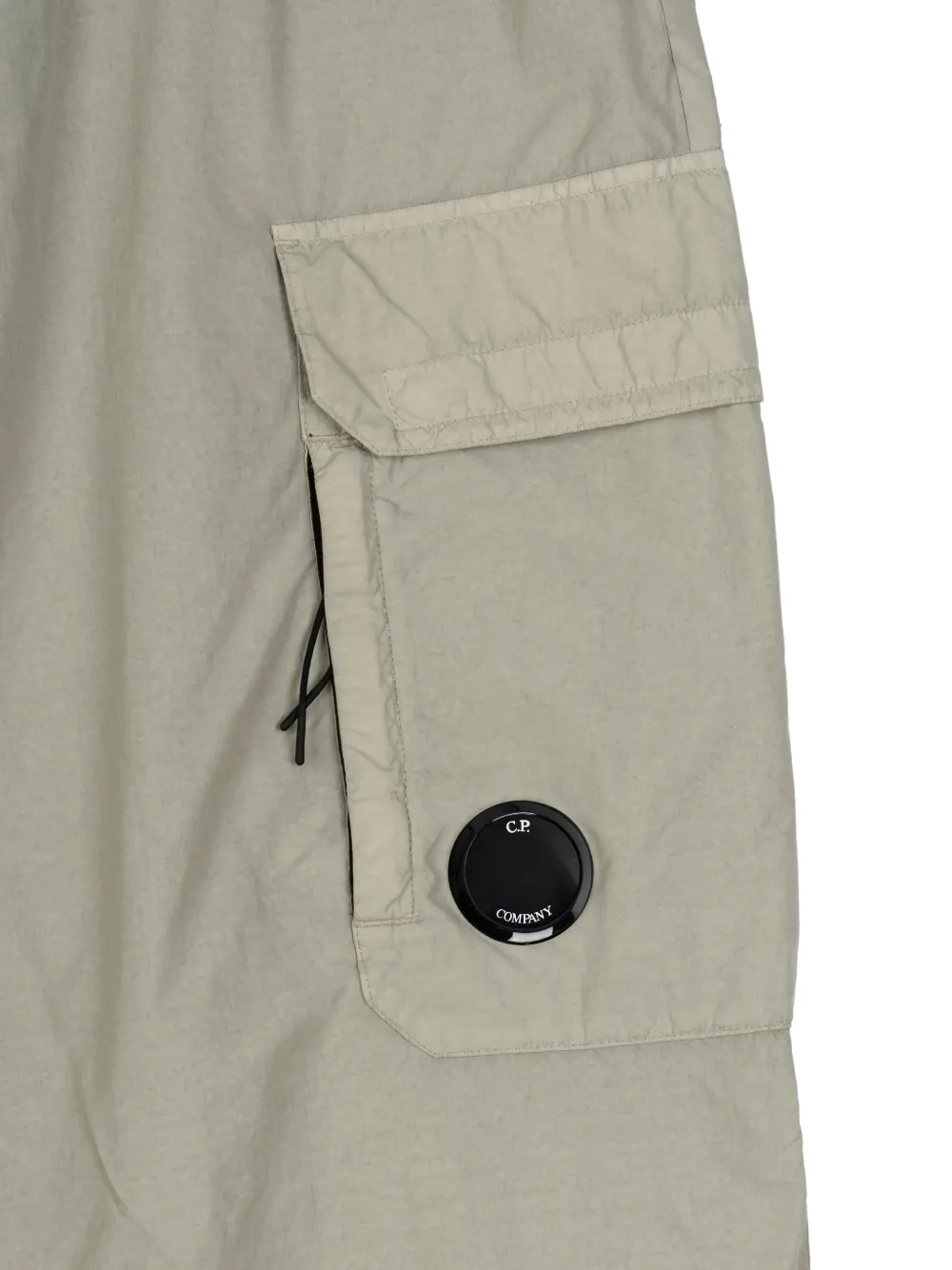 C.P. Company Flatt nylon cargo Lens broek Beige
