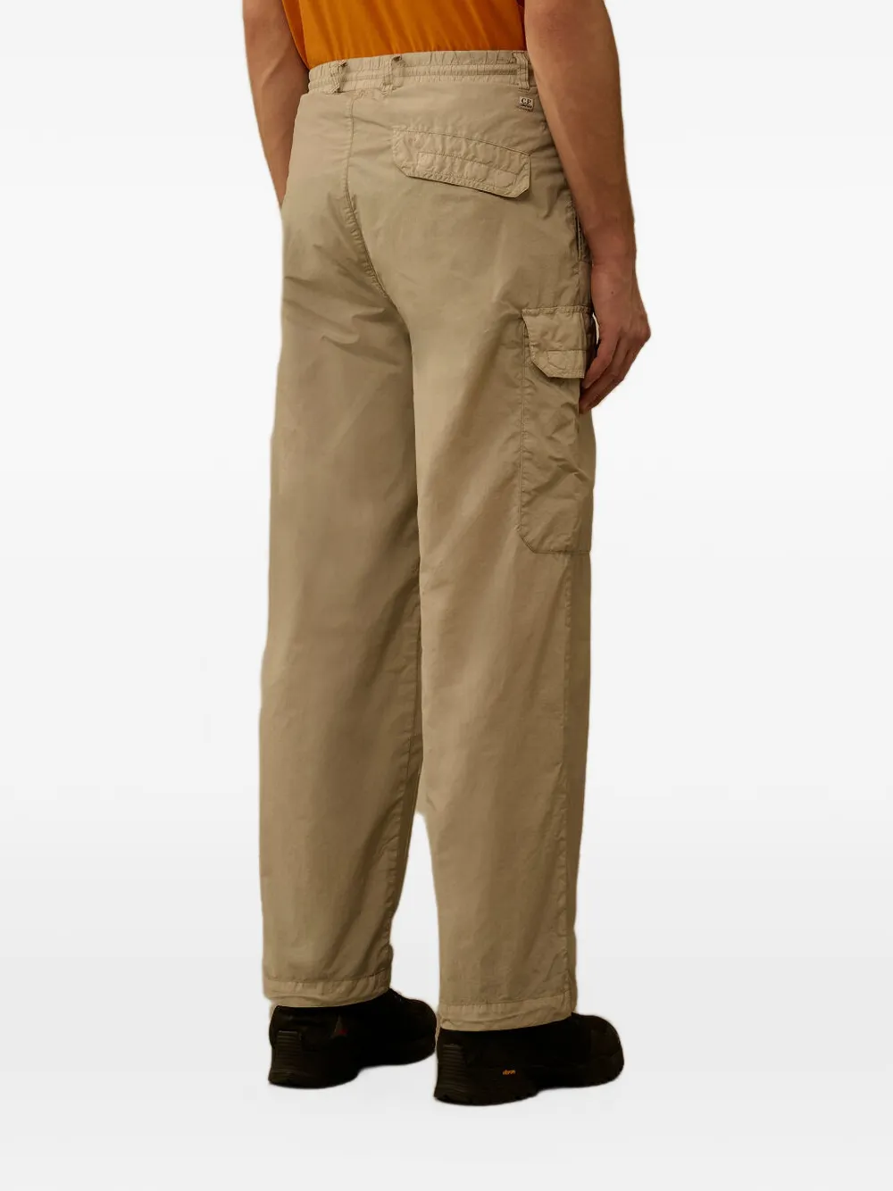 C.P. Company Flatt nylon cargo Lens broek Beige