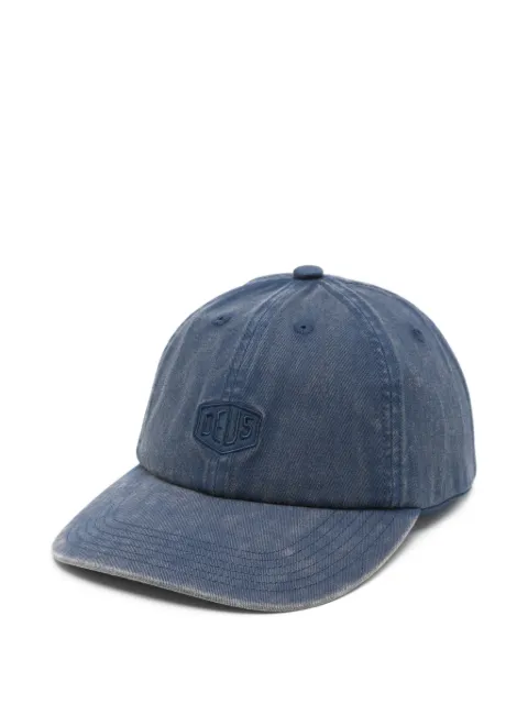 Deus Ex Machina logo-embroidered washed-effect baseball cap