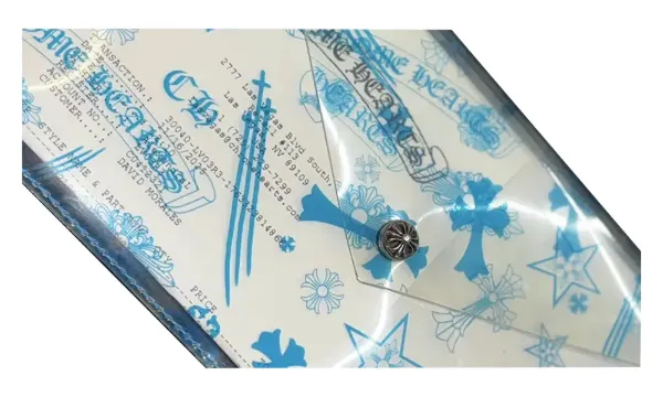 Chrome Hearts Logo All Over Pouch | White | FARFETCH