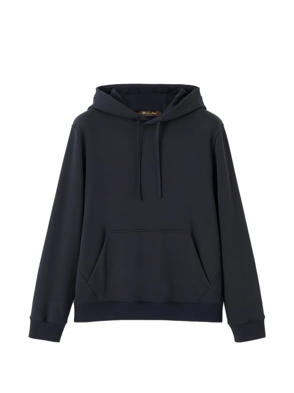 Loro Piana Andamane pouch-pocket hoodie - Blu