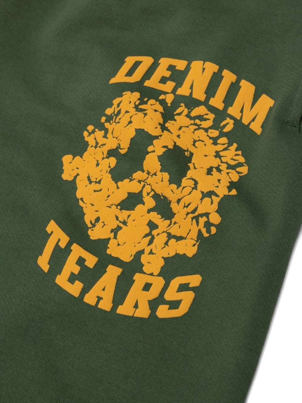 Denim Tears University Graphic-print Sweatpants - Green 