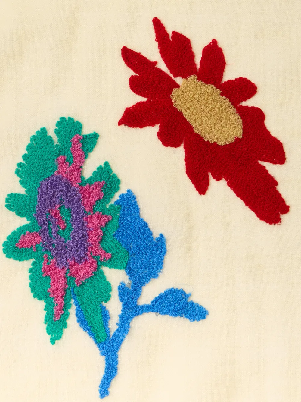 Paul Smith Sjaal met bloemenprint Geel