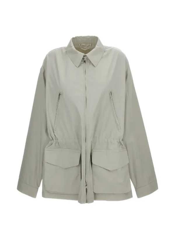 Rier Zipped Pockets Jacket in Black