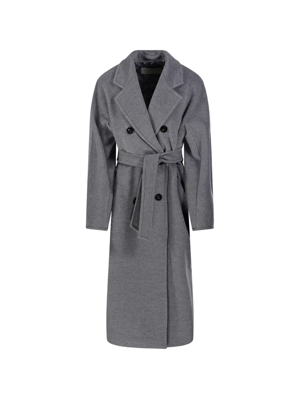 Max Mara Madame double-breasted coat - Grigio