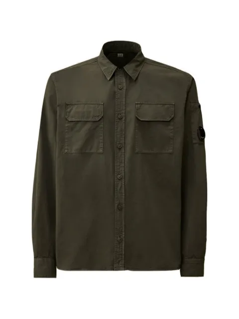 C.P. Company Gabardine long-sleeve cotton shirt