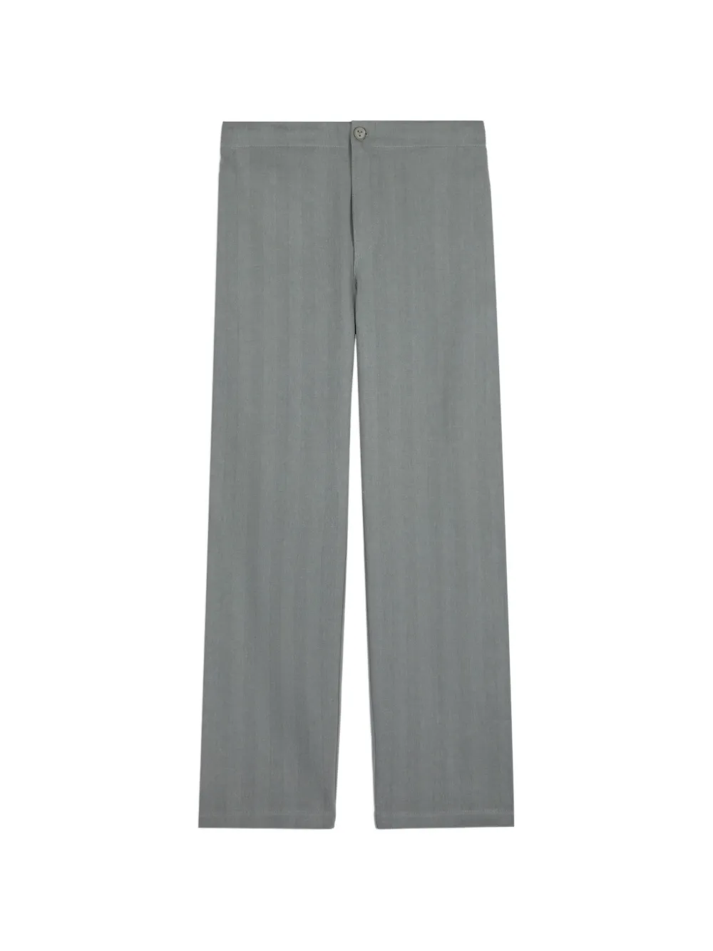 Tod's ヘリンボーン ドローストリング リネンパンツ | グレー | Image 1