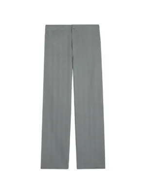 Prada Grey Tailored Trousers | Grey | FARFETCH