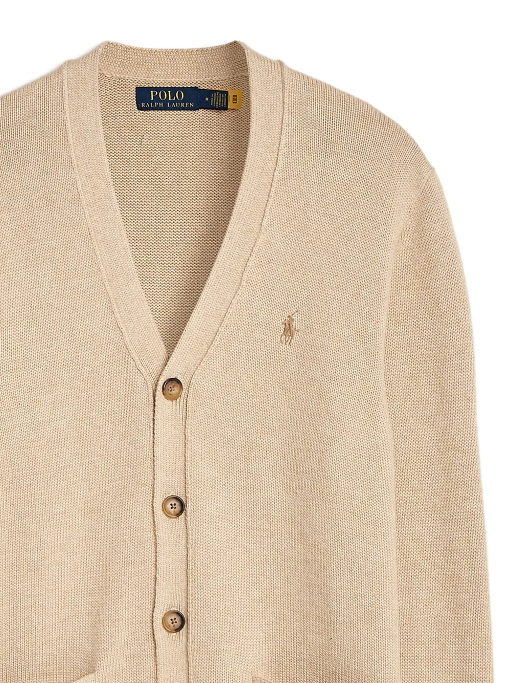 Polo Ralph Lauren Vest met logodetail Beige
