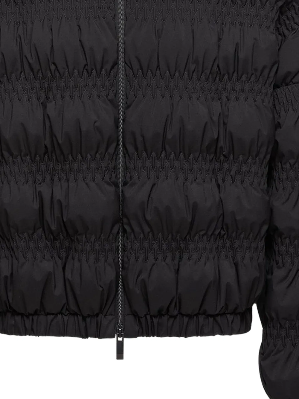  Moncler Zip-up Hooded Jacket - Black 