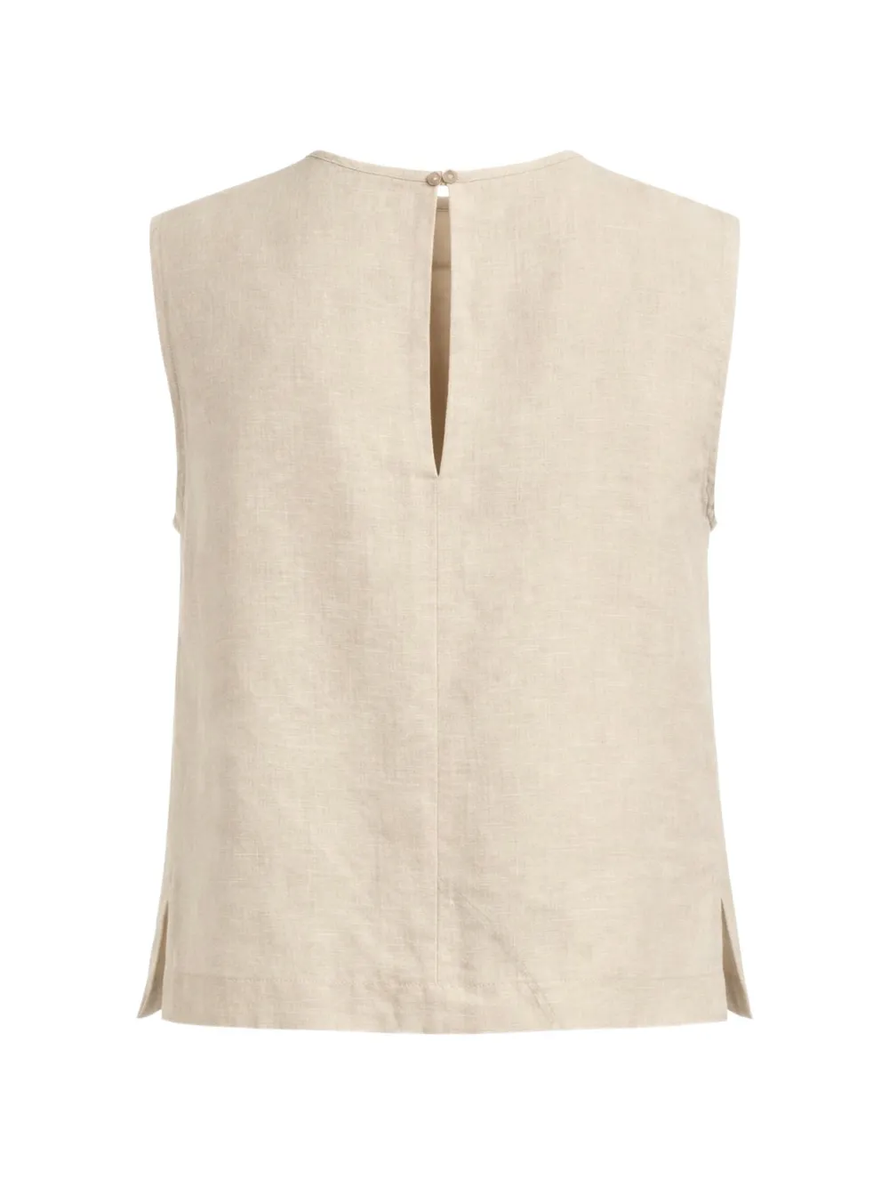  Glanshirt Floral Sleeveless Top - Neutrals 