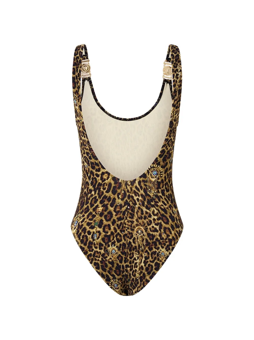  Camilla Crinkle Strap Trims One Piece - Neutrals 
