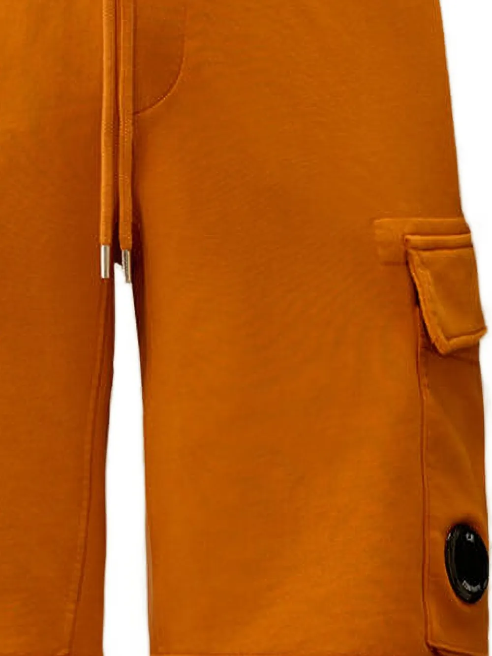 C.P. Company Shorts met cargo zak Oranje