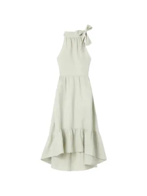 chinese dress ladies Astraea 3D Lace Maxi Dress In White – Elliatt