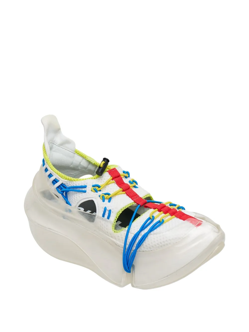 GROUNDS Orca IBM sneakers met vlakken Wit