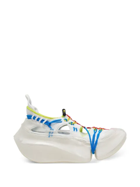 GROUNDS Orca IBM panelled sneakers