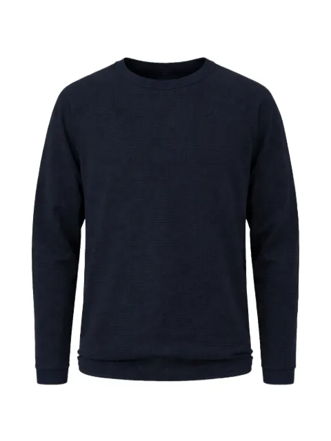 Closed crew-neck sweatshirt