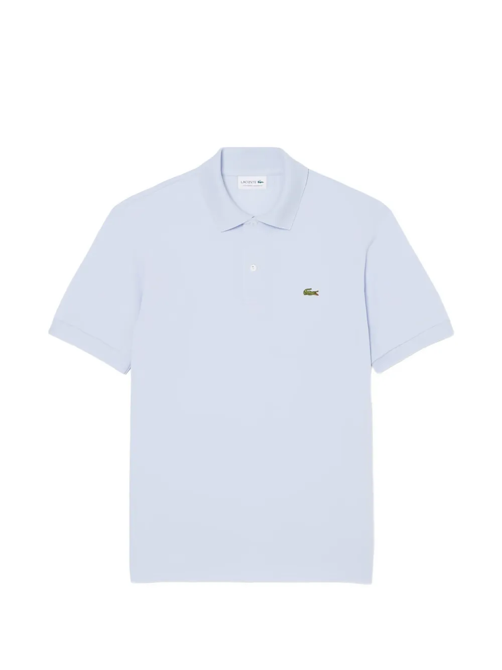 Lacoste logo patch two-button polo shirt - Blu