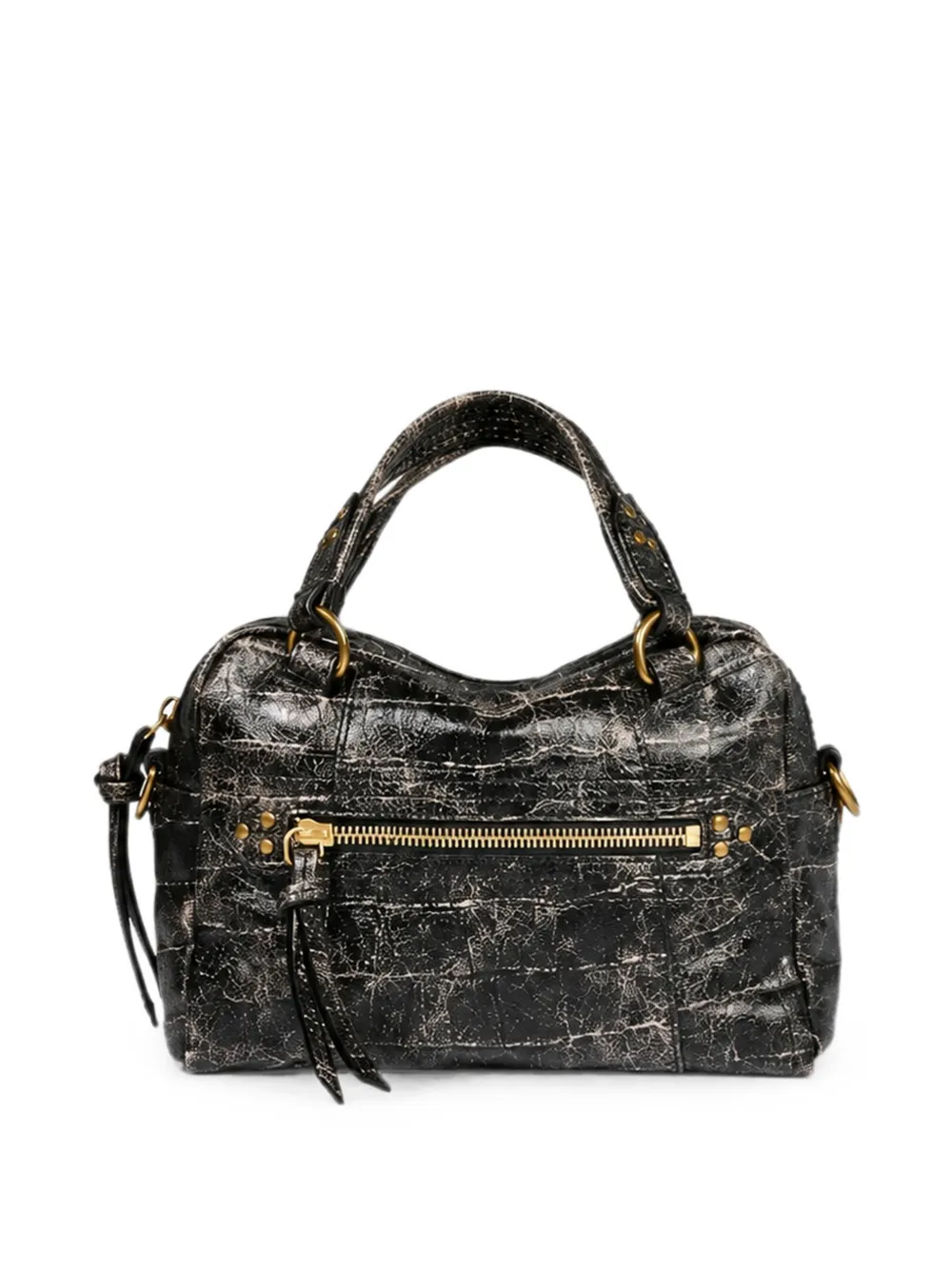 Jérôme Dreyfuss Lucky Bowling mini tote bag - Schwarz