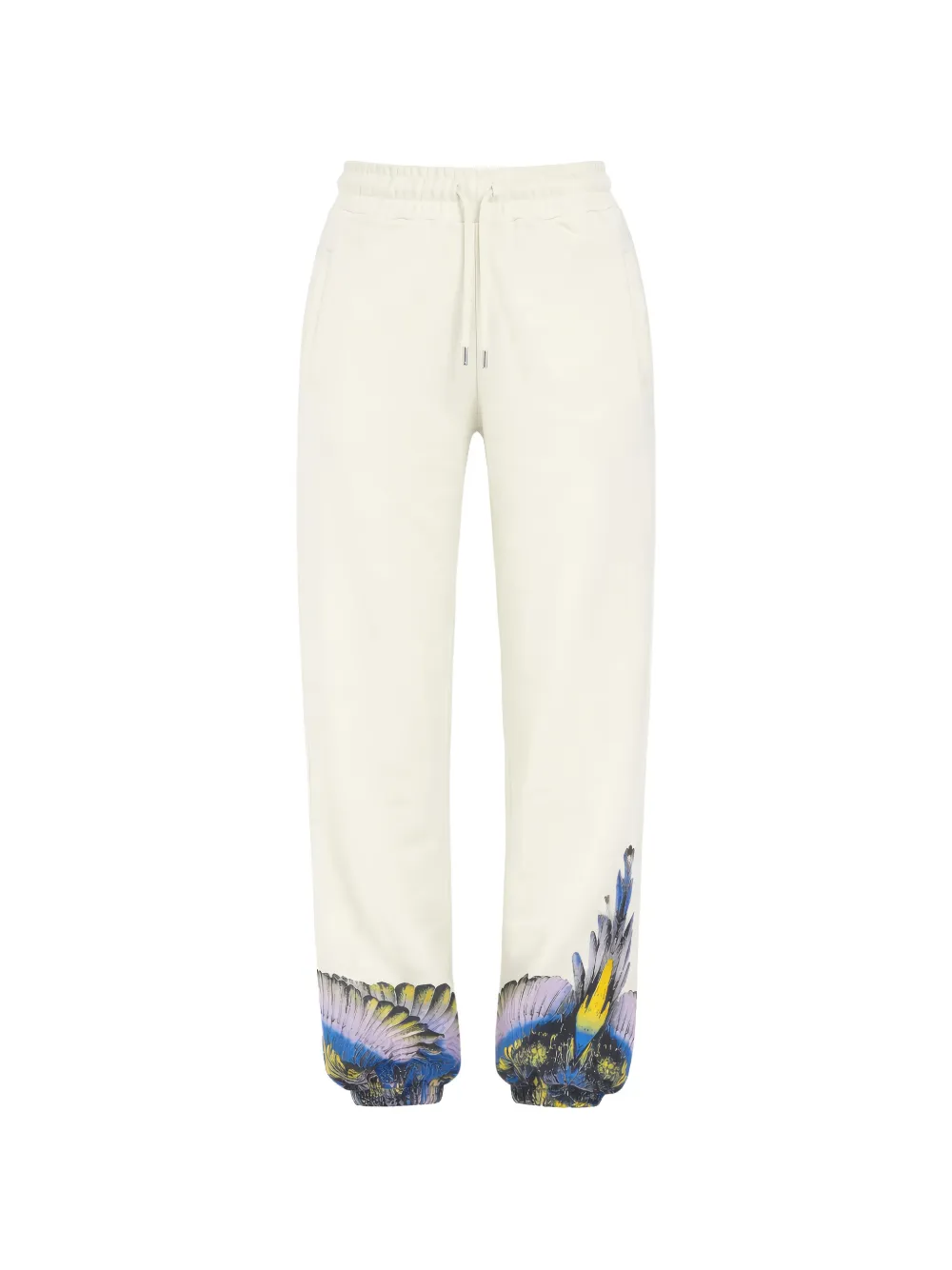COUNTY OF MILAN drawstring graphic trousers - Toni neutri