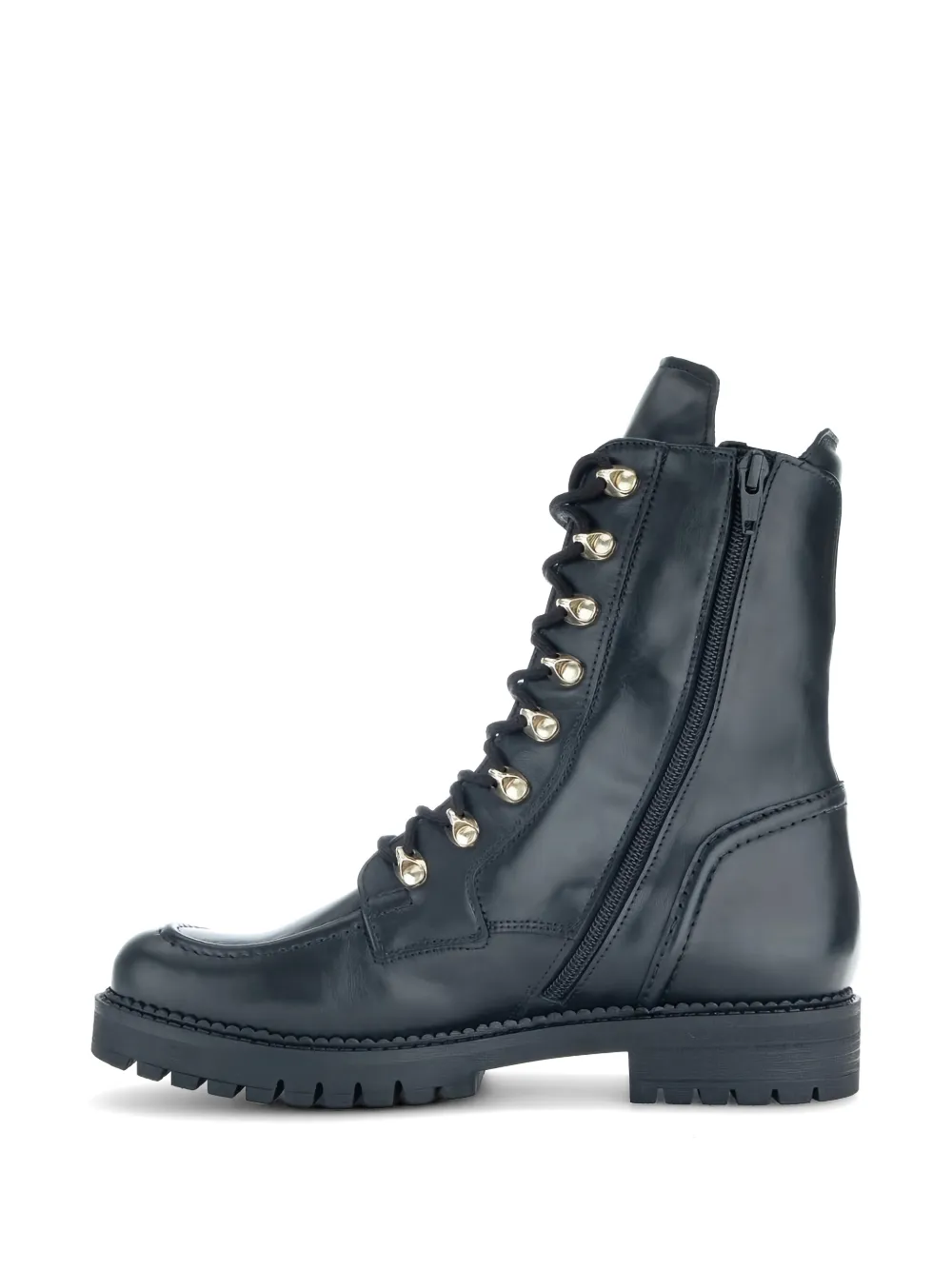 GABOR Stiefel im Military-Look - Schwarz
