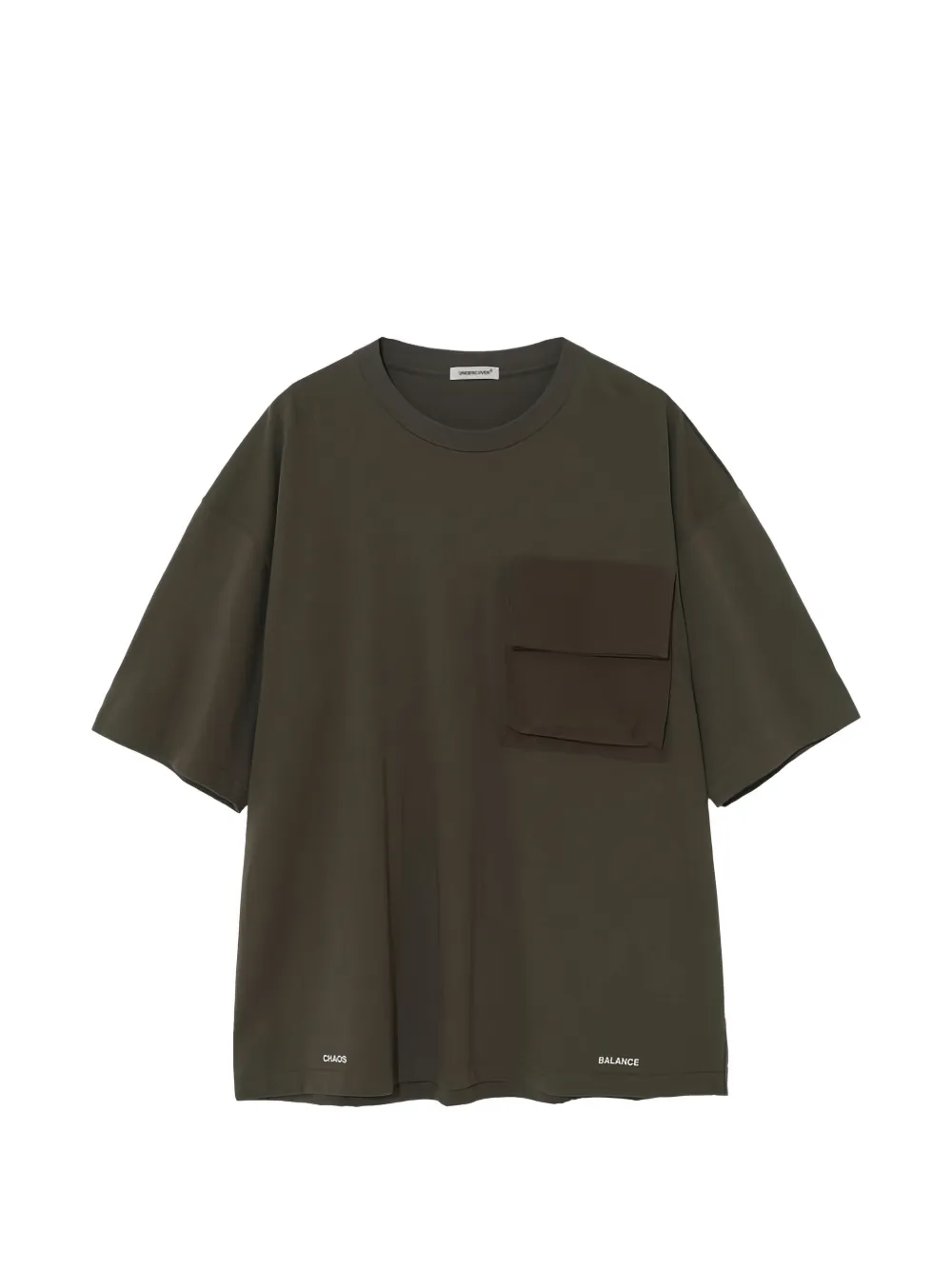 Undercover pocket T-shirt - Verde