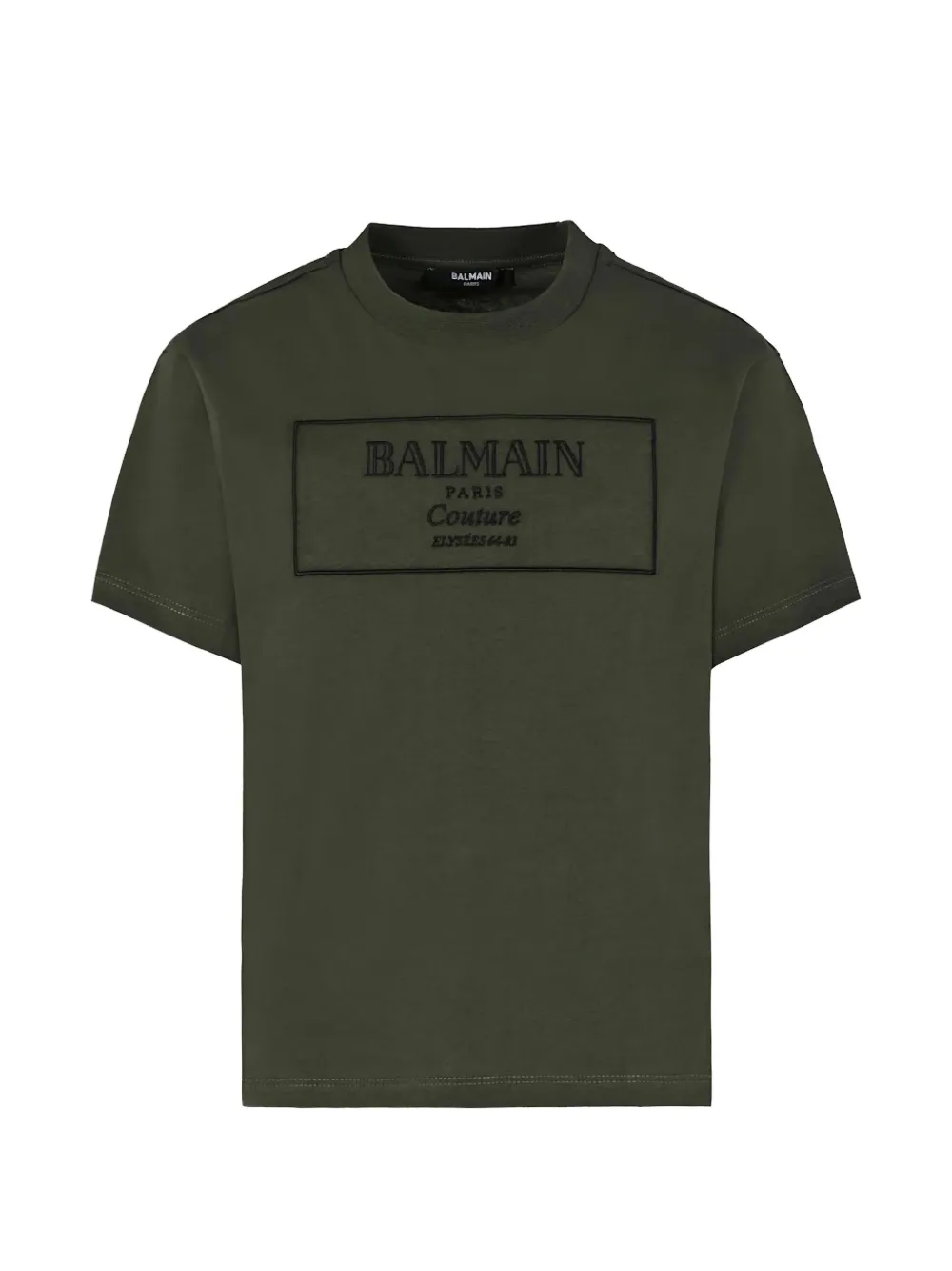 Balmain Kids box T-shirt - Verde