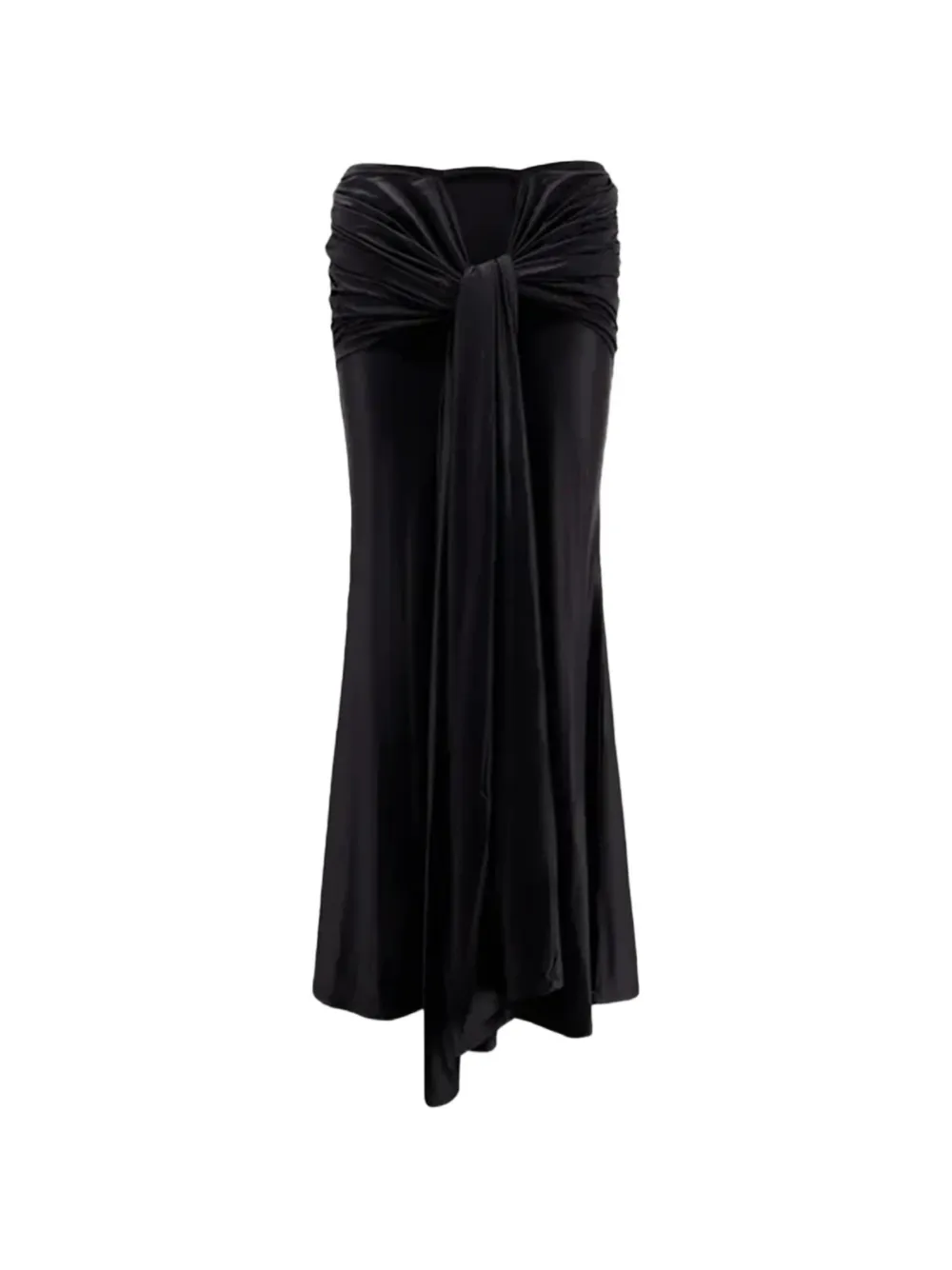 VENUJA knotted skirt - Nero