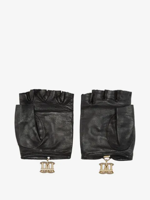DSQUARED2 gants matelassés cloutés