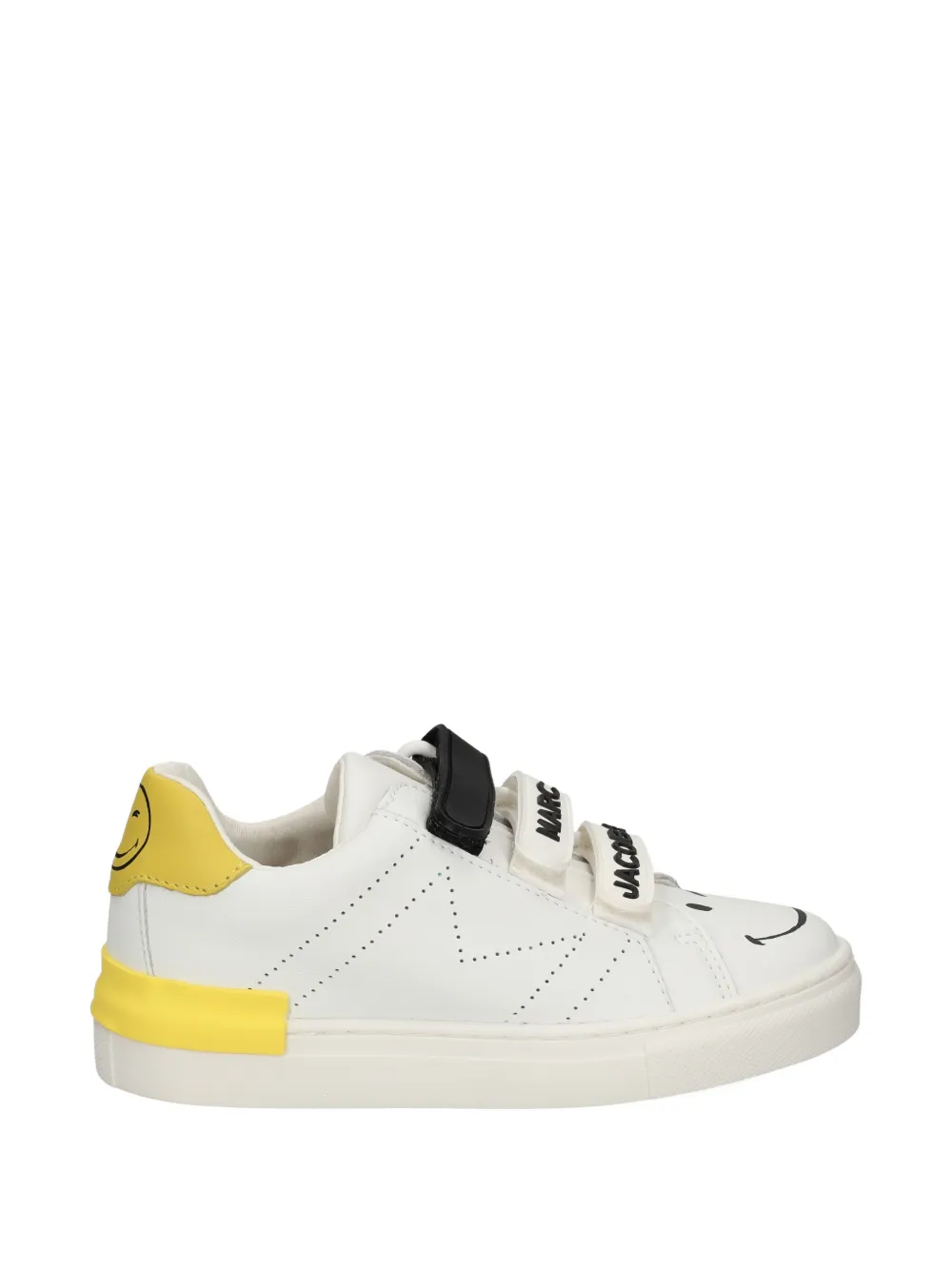 Marc Jacobs Kids x SmileyWorld logo sneakers Wit