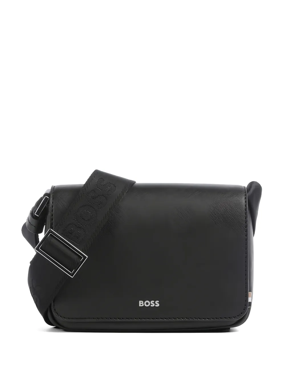 BOSS adjustable-strap shoulder bag - Nero