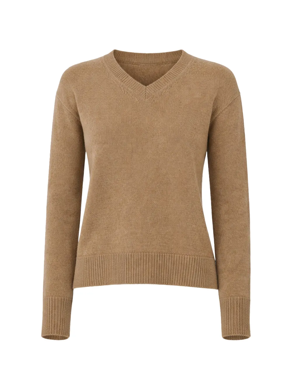 'S Max Mara ribbed V-neck sweater - Nude