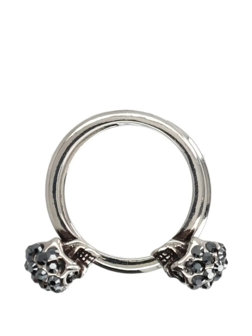  Alexander Mcqueen Skull-embellishment Ring - Silver 