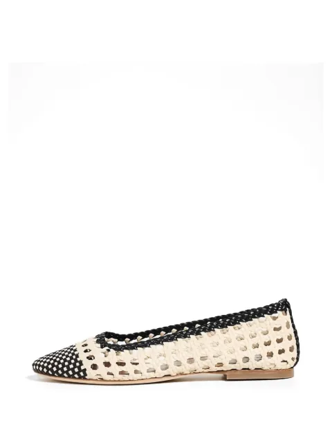 STAUD Nell crochet ballet flats