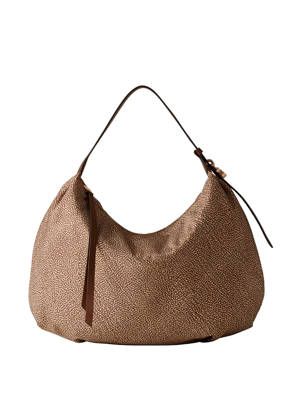 Borbonese medium Prive shoulder bag - Toni neutri