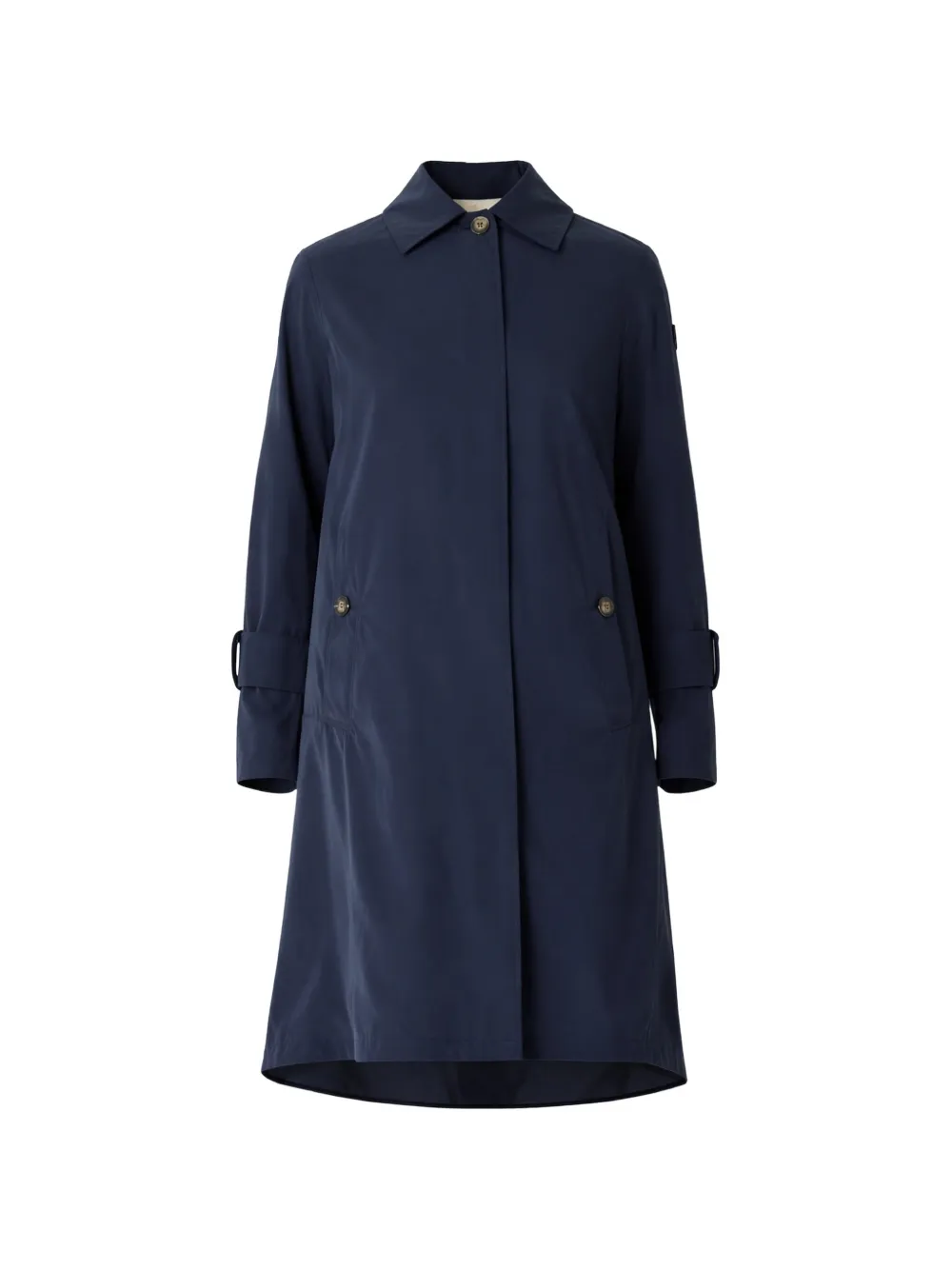Peuterey buttoned trench coat - Blu