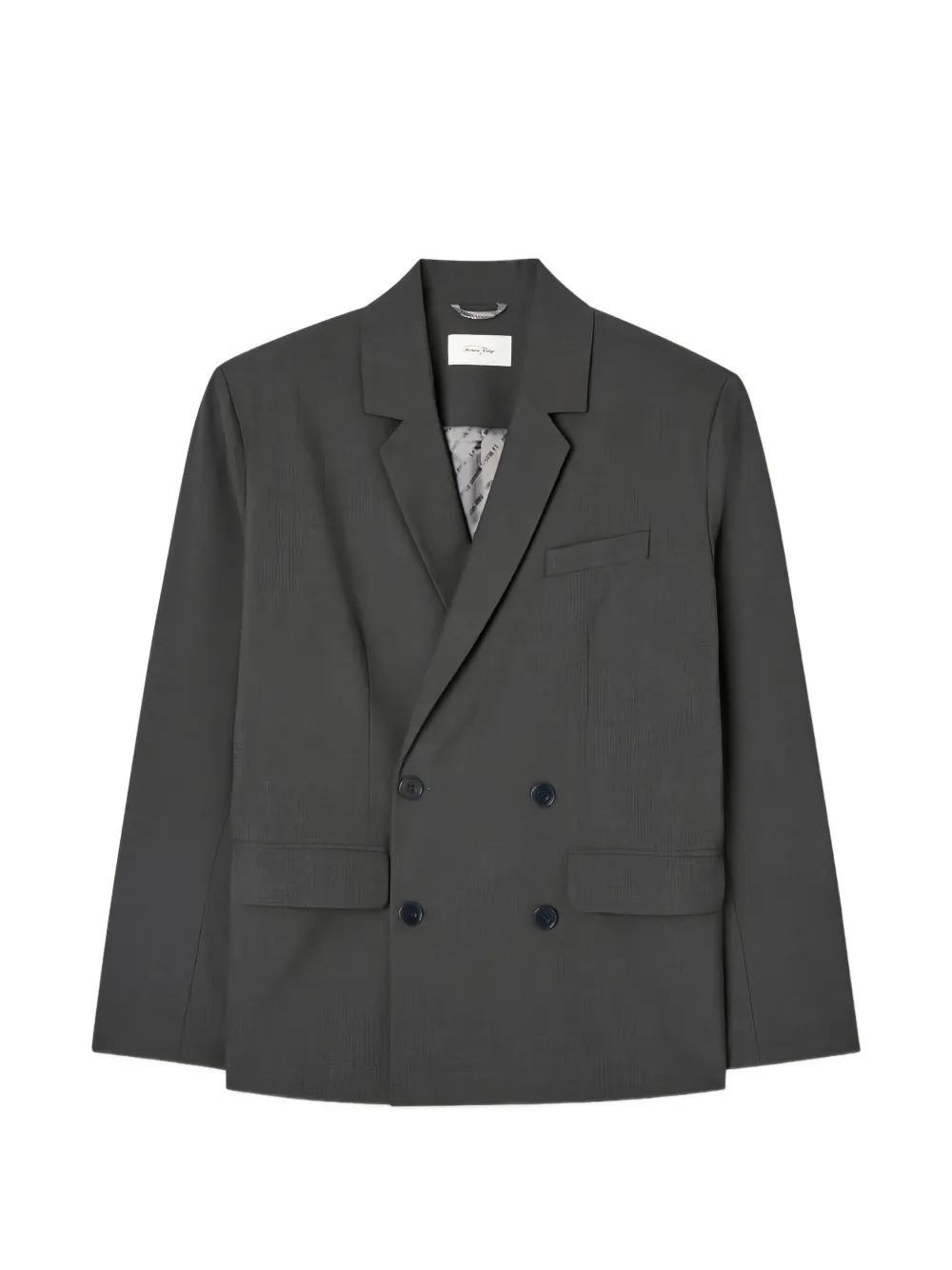 American Vintage Kabird double-breasted blazer - Grey
