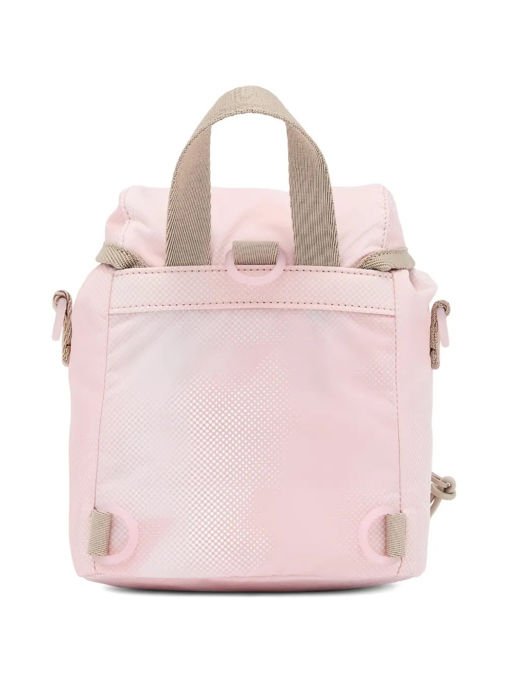  Emporio Armani Kids Pocket Drawstring Backpack - Pink 