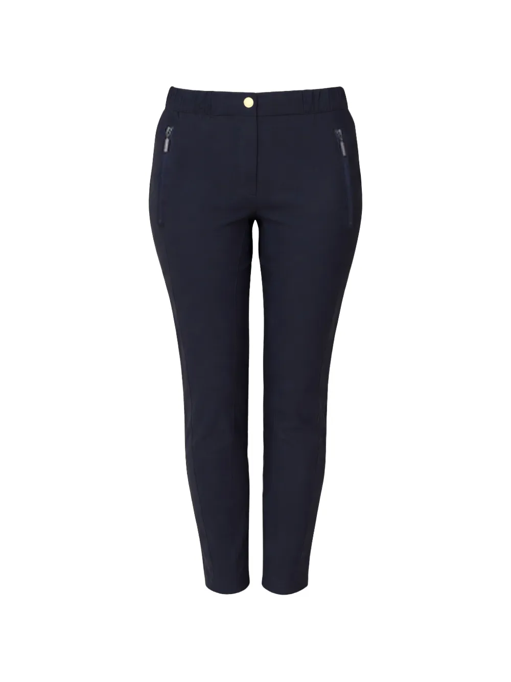 Betty Barclay zipped-pocket slim trousers - Blu