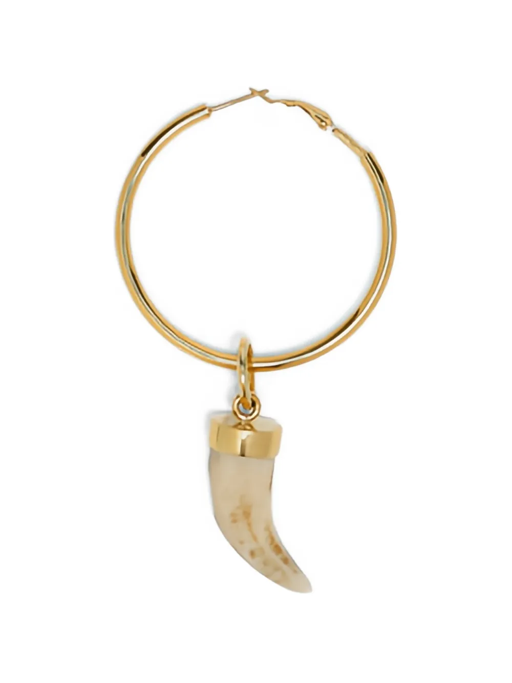 LUISA SPAGNOLI Numerus hoop pendant earring - Oro
